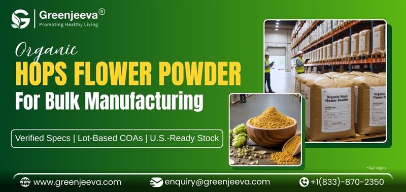 How Do MOQs, COAs, and Testing Standards Affect Purchasing of Bulk Organic Hops Flower Powder